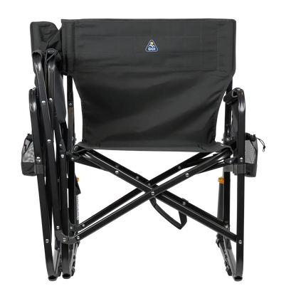 Patented Spring-Action Tandem Rocker - Choice 227 - Freestyle Rocker Portable Outdoor Folding Chair Detail